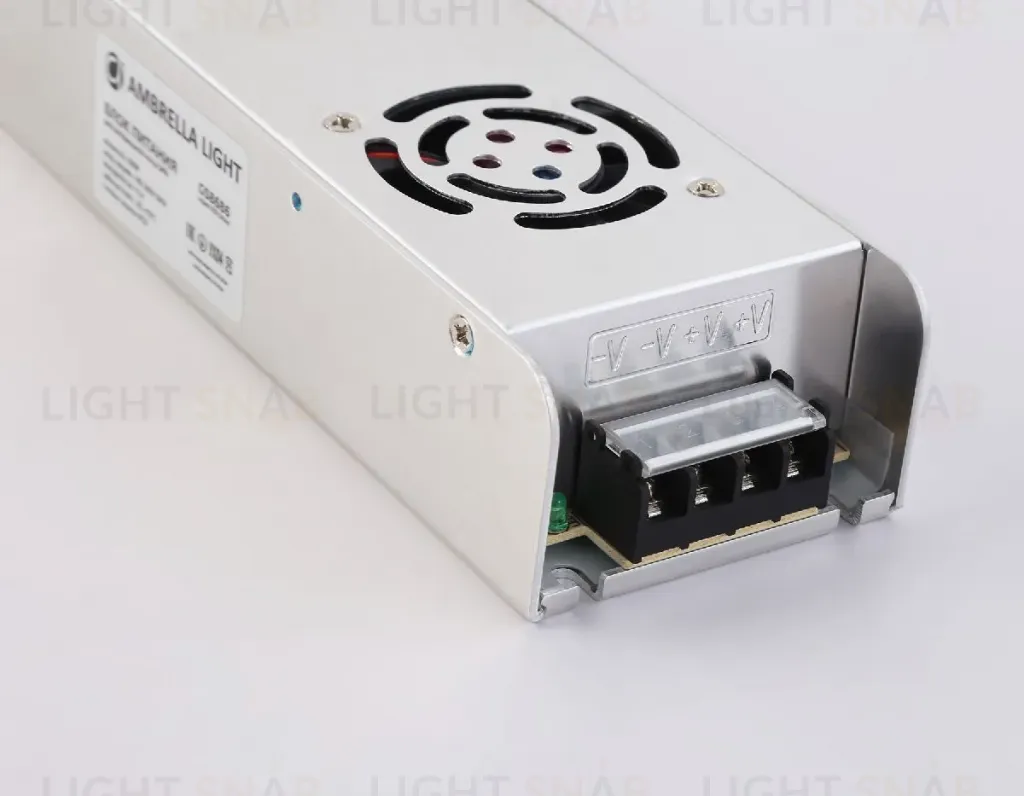 Блок питания с EMC для светодиодной ленты Ambrella Light Illumination 360Вт DC24В 15A IP20 GS8686 GS8686