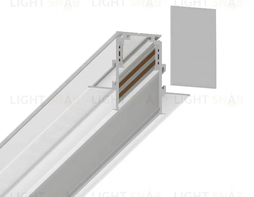 Заглушка для встраиваемого шинопровода (2шт.) Ambrella Light Magnetic GL3607 GL3607
