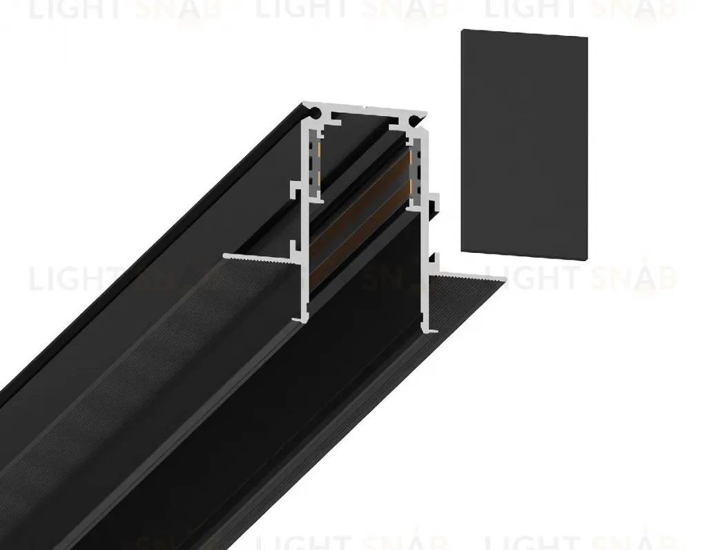 Заглушка для встраиваемого шинопровода (2шт.) Ambrella Light Magnetic GL3608 GL3608