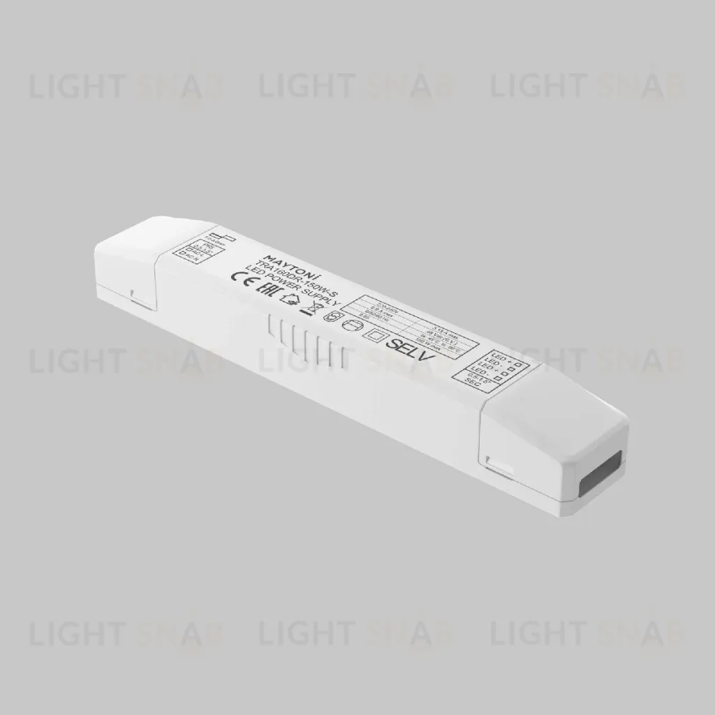 Блок питания встраиваемый Maytoni Power Supply Magnetic 150Вт DC48 3.13A IP20 TRA160DR-150W-S TRA160DR-150W-S