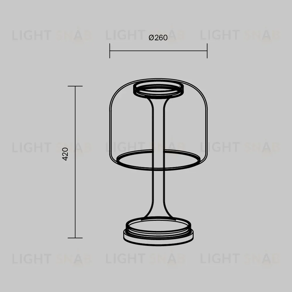 Настольная лампа Maytoni Spirito MOD286TL-L18B3K MOD286TL-L18B3K