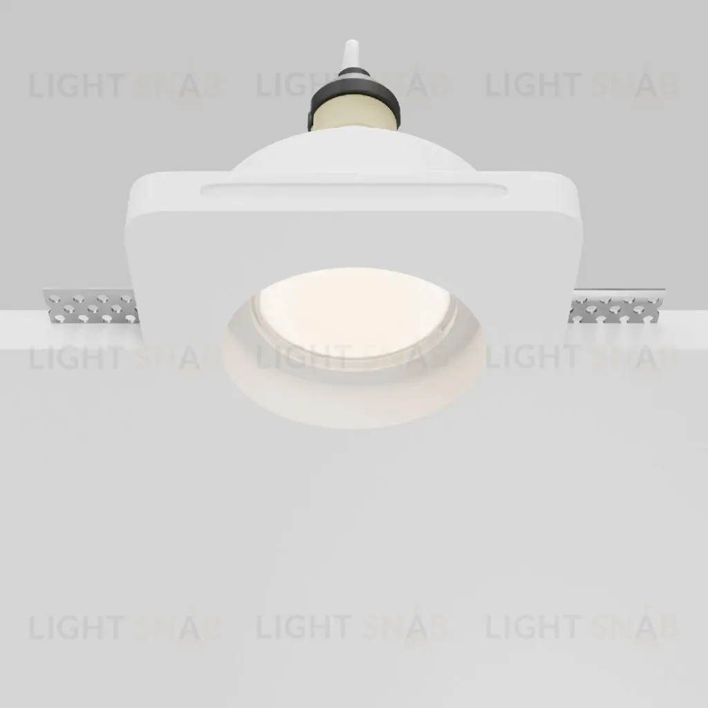 Встраиваемый светильник Maytoni Gyps Modern DL002-GU10-01-W DL002-GU10-01-W