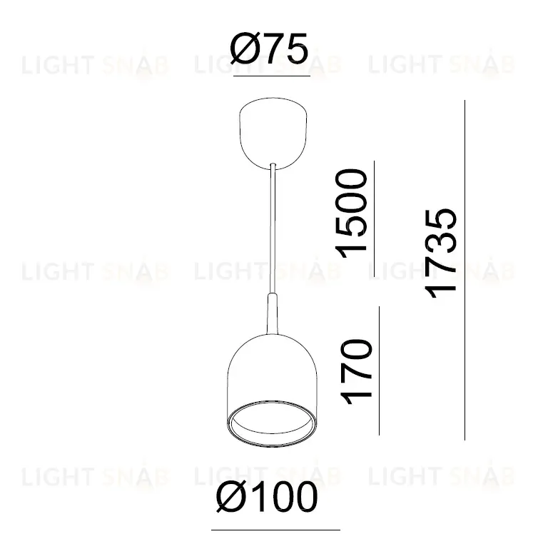 Подвесной светильник Italline DE-314 white DE-314 white