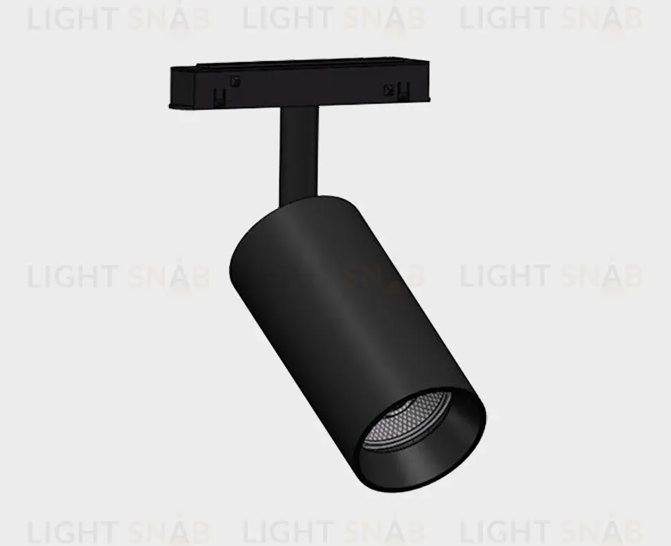 Трековый магнитный светильник Italline Atom IT012-5027 black 3000K IT012-5027 black 3000K