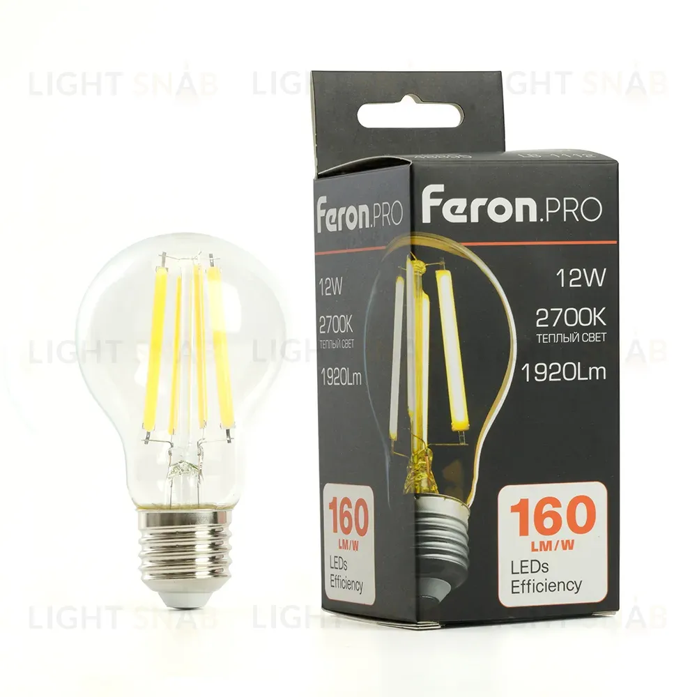 Светодиодная лампа Feron LB-1112 E27 12W 2700K 48895 48895