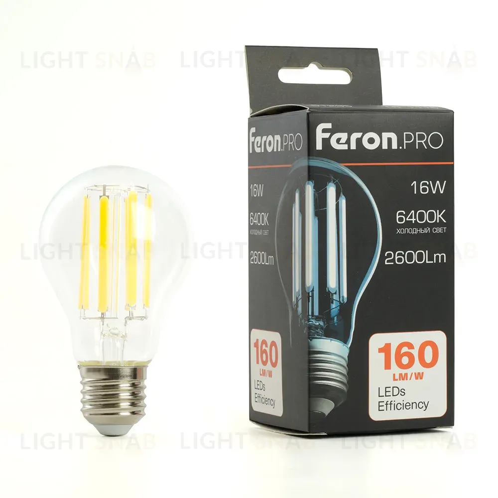 Светодиодная лампа Feron LB-1116 E27 16W 6400K 51237 51237