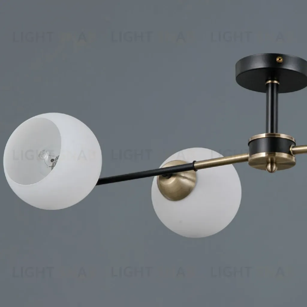 Люстра на штанге Illumico IL0469-4CSQ-24 BK AB LIBRA IL0469-4CSQ-24 BK AB LIBRA