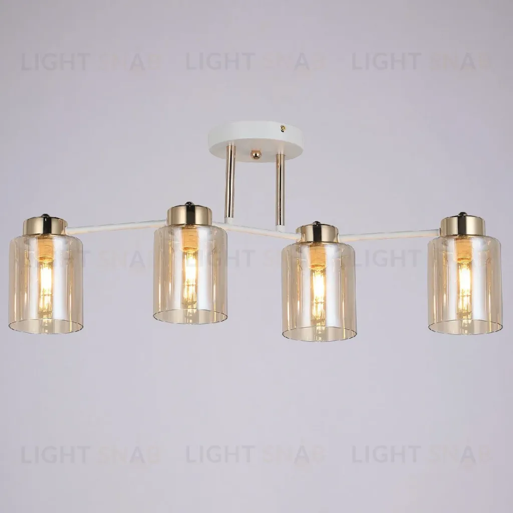 Потолочная люстра Illumico IL6111-4COU-79 WH GD Qui IL6111-4COU-79 WH GD Qui