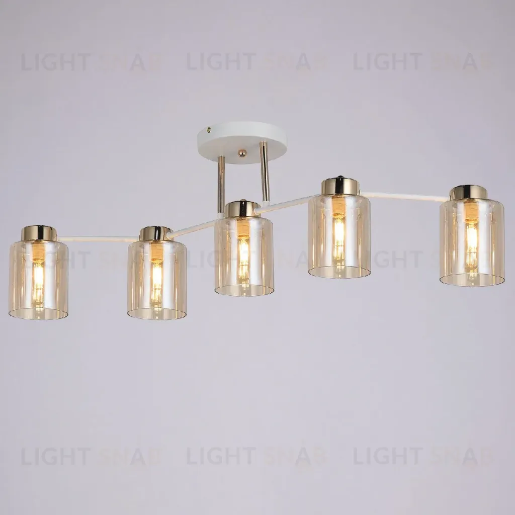Потолочная люстра Illumico IL6111-5COU-79 WH GD Qui IL6111-5COU-79 WH GD Qui