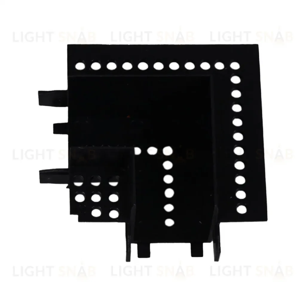 Коннектор Reluce RL 06202 corner connector BK RL 06202 corner connector BK