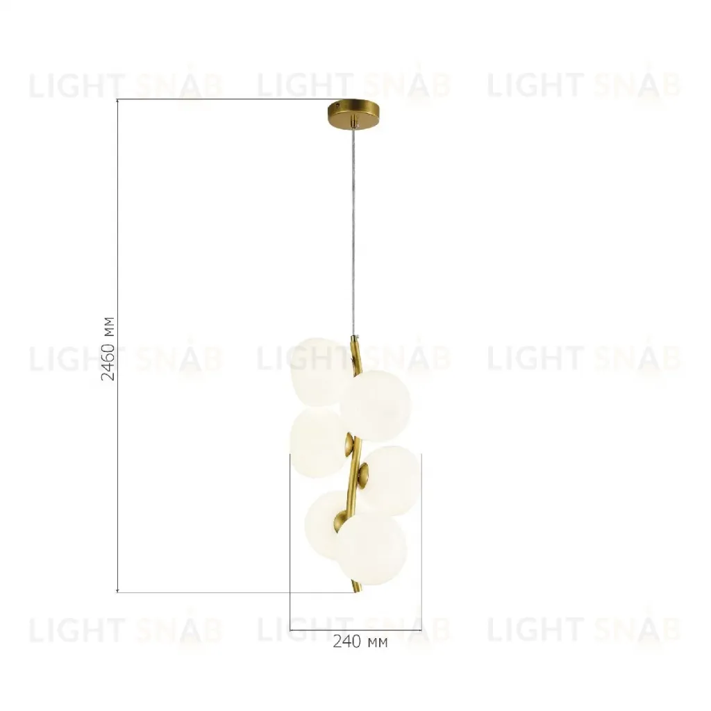 Подвесной светильник ST Luce Sweven SL1519.303.06 SL1519.303.06