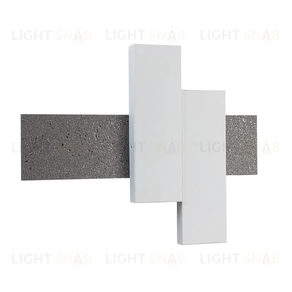 Настенный светильник Indigo Avanzato 14023/2W Silver stone V000119L V000119L