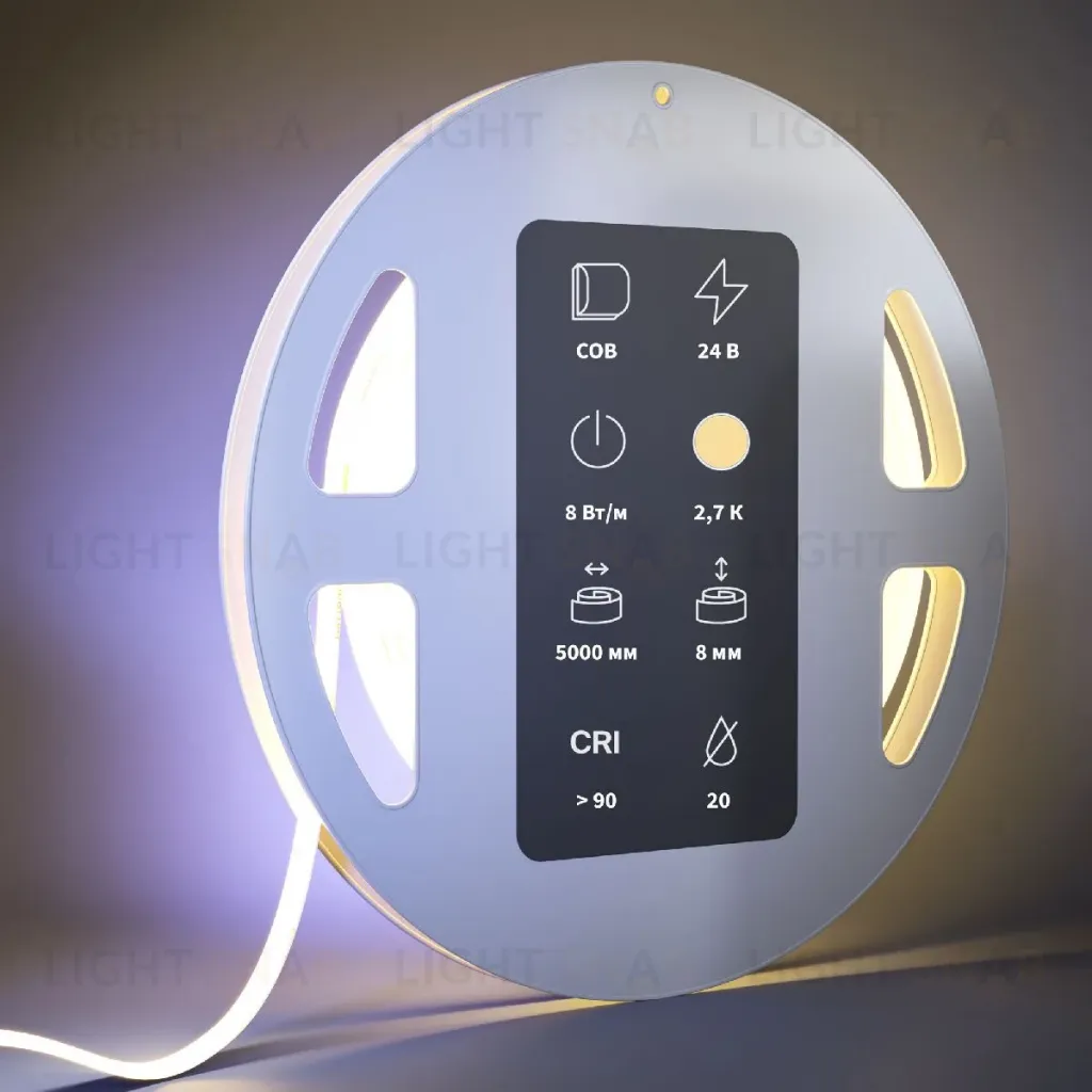 Светодиодная лента Maytoni Led Strip 24В 8Вт/м 2700К 5м IP20 201070 201070