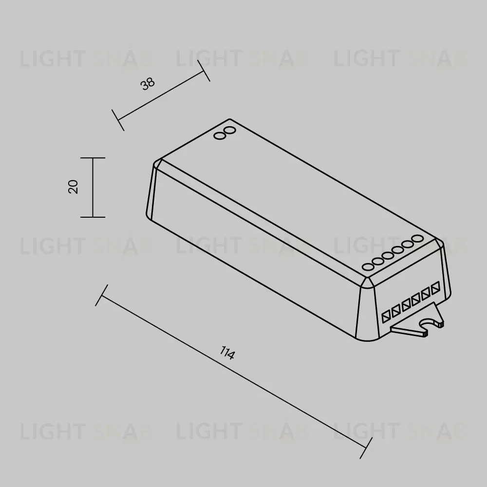 Wi-Fi контроллер для светодиодной ленты Maytoni Led Strip 742001 742001