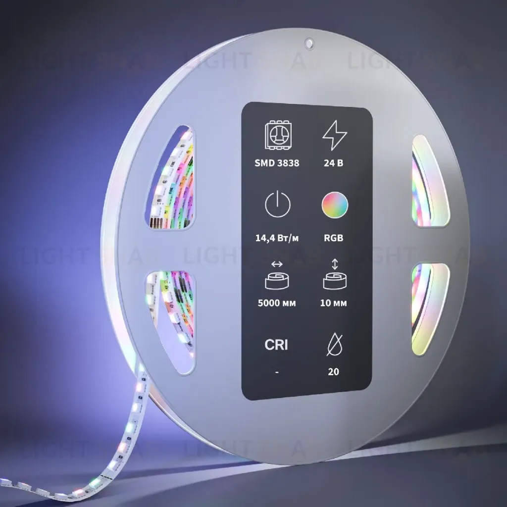 Светодиодная лента Maytoni Led Strip 24В 3838 14,4Вт/м RGBW 5м IP20 201131 201131