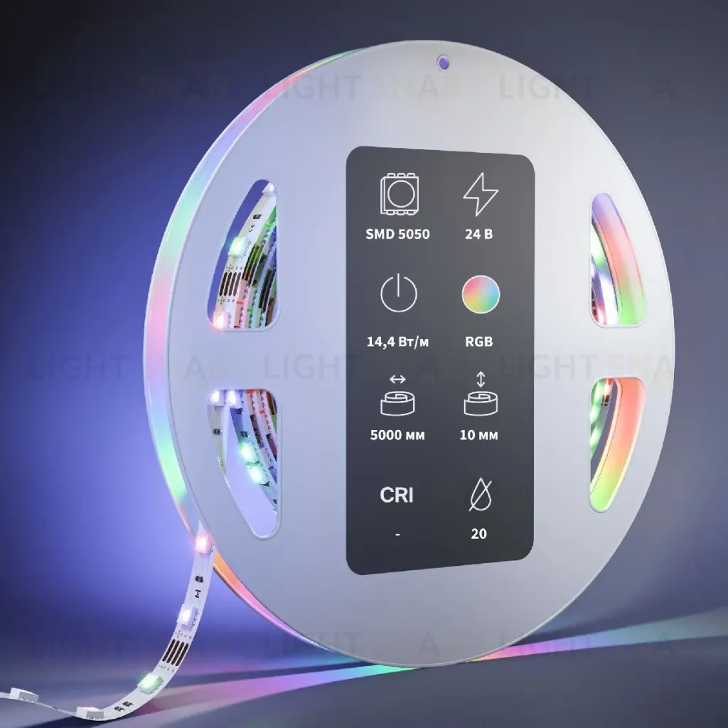 Светодиодная лента Maytoni Led Strip 24В 5050 14,4Вт/м RGBW 5м IP20 201139 201139