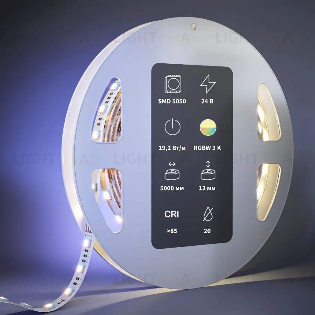 Светодиодная лента Maytoni Led Strip 24В 5050 19,2Вт/м 3000К 5м IP20 201134 201134