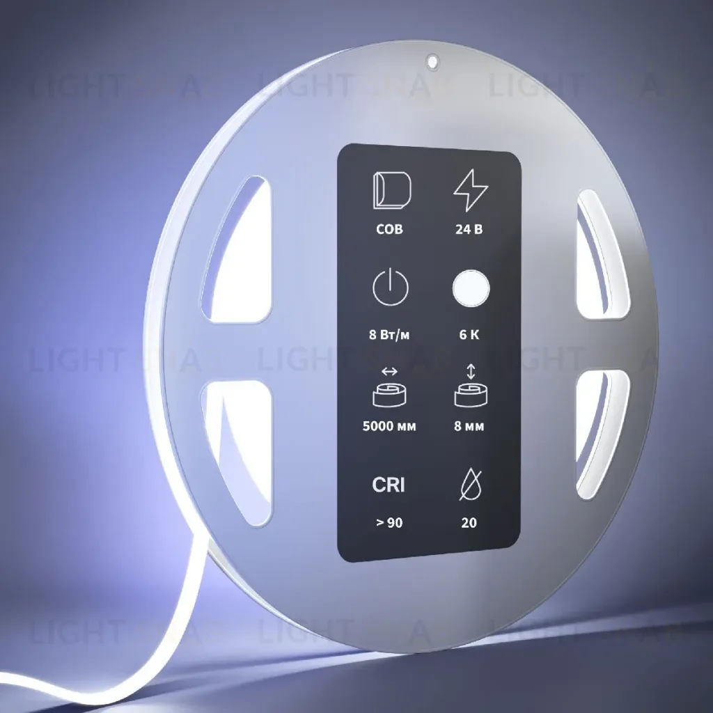 Светодиодная лента Maytoni Led Strip 24В 8Вт/м 6000К 5м IP20 201073 201073