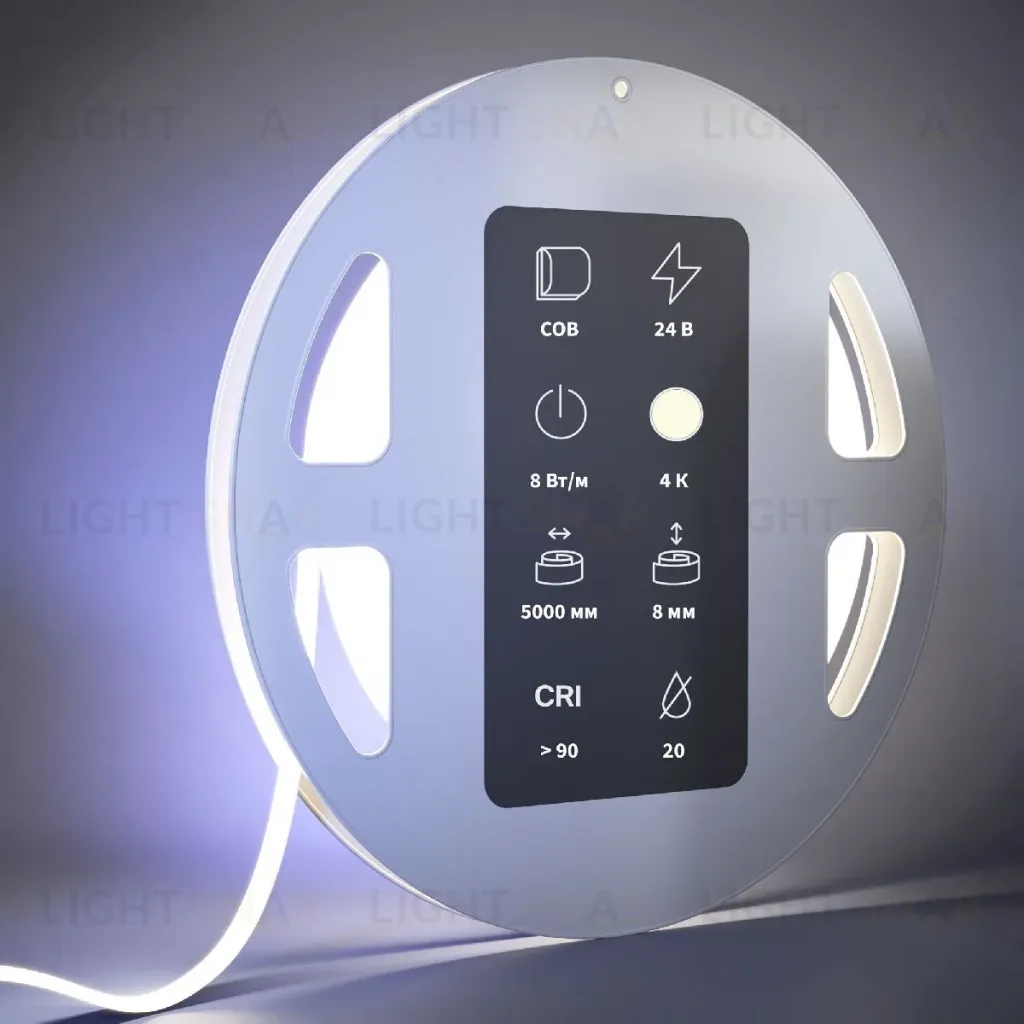 Светодиодная лента Maytoni Led Strip 24В 8Вт/м 4000К 5м IP20 201072 201072