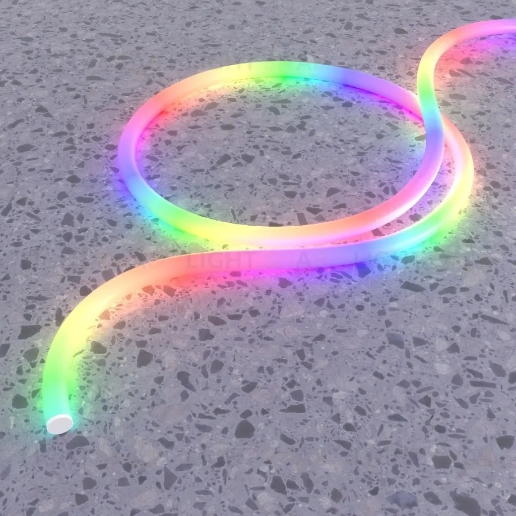 Гибкий неон Maytoni Led Strip 24В 2835+2016 17,2Вт/м RGB+3000К 5м IP65 20304 20304