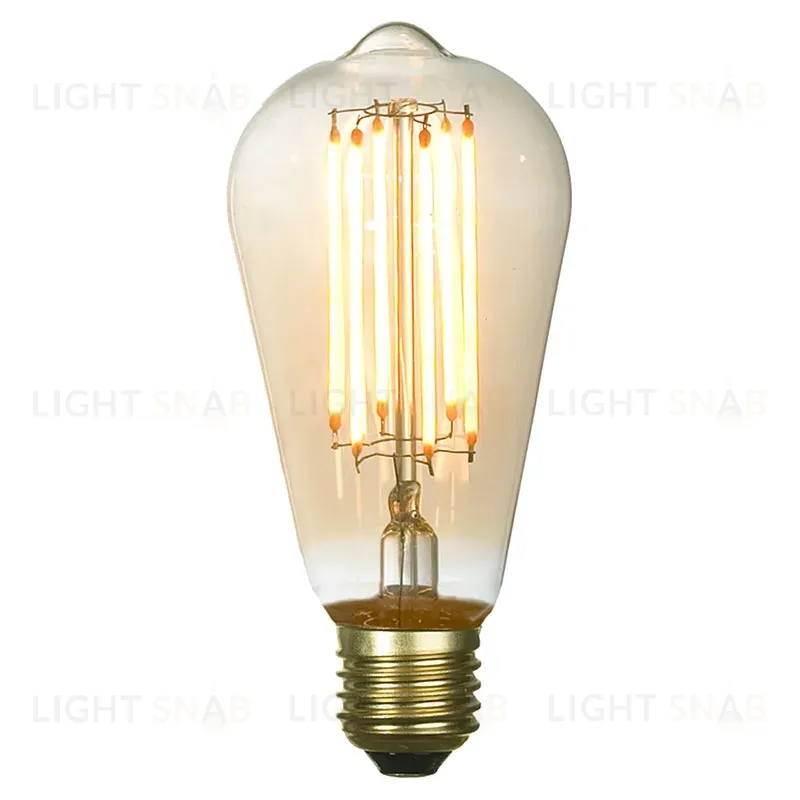 Лампа светодиодная Lussole Е27 6W 2200K янтарная GF-L-764 GF-L-764