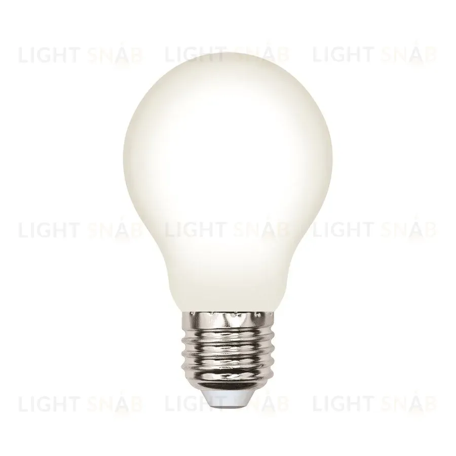Лампа светодиодная филаментная Volpe E27 6W 4000K матовая LED-A60-6W/4000K/E27/FR/SLF UL-00008297 LED-A60-6W/4000K/E27/FR/SLF