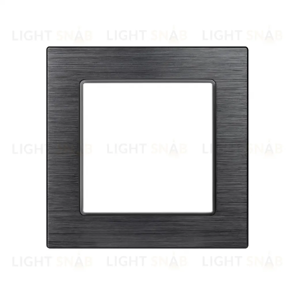 Рамка одноместная Arlight FRM-PRESTO-ALS-1-BK 043850 043850