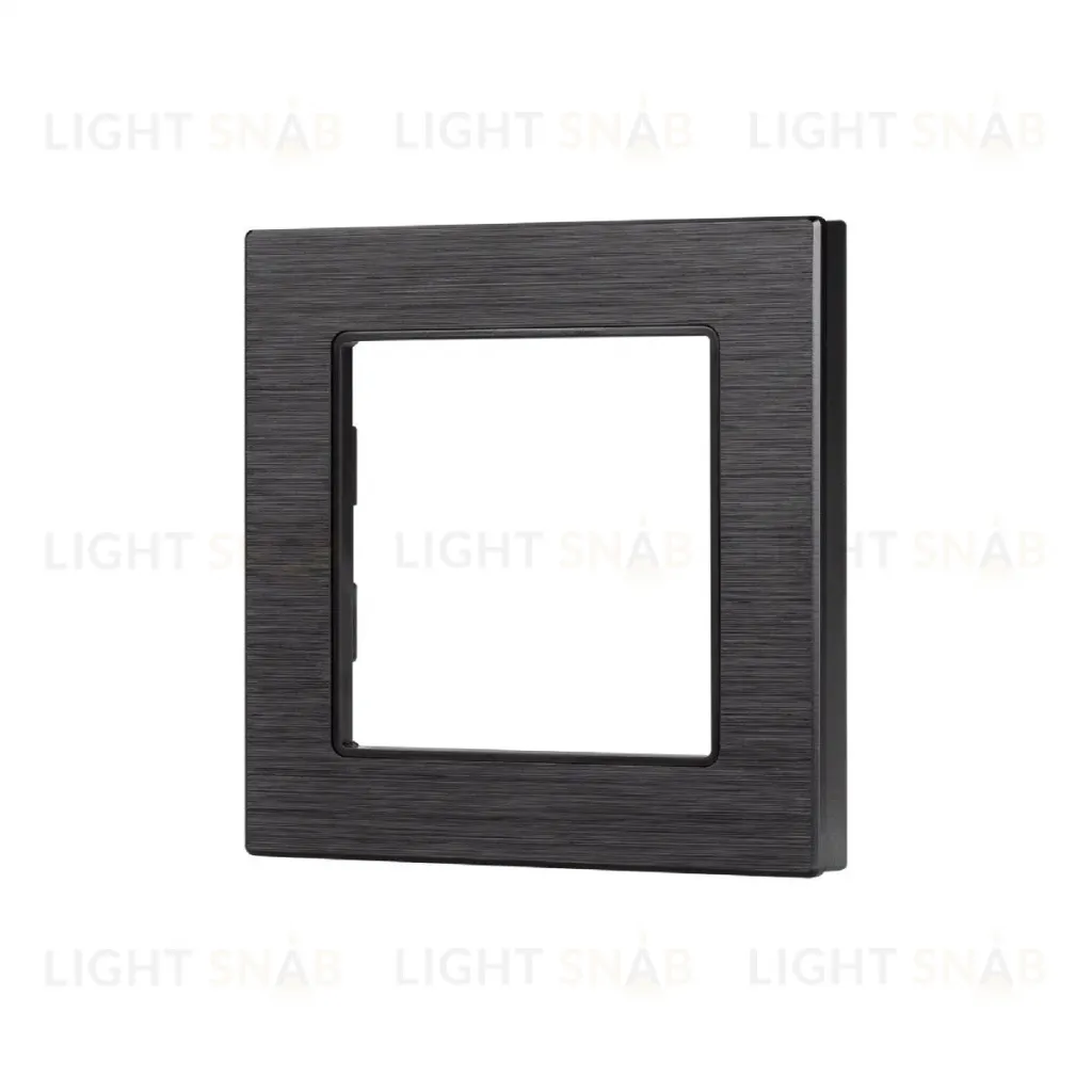 Рамка одноместная Arlight FRM-PRESTO-ALS-1-BK 043850 043850