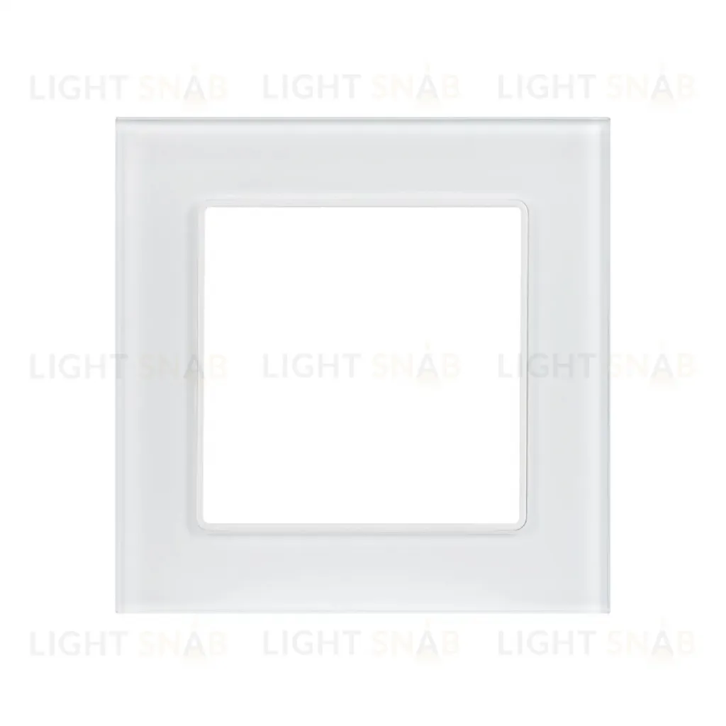 Рамка одноместная Arlight FRM-GLARE-GS-1-WH 043786 043786