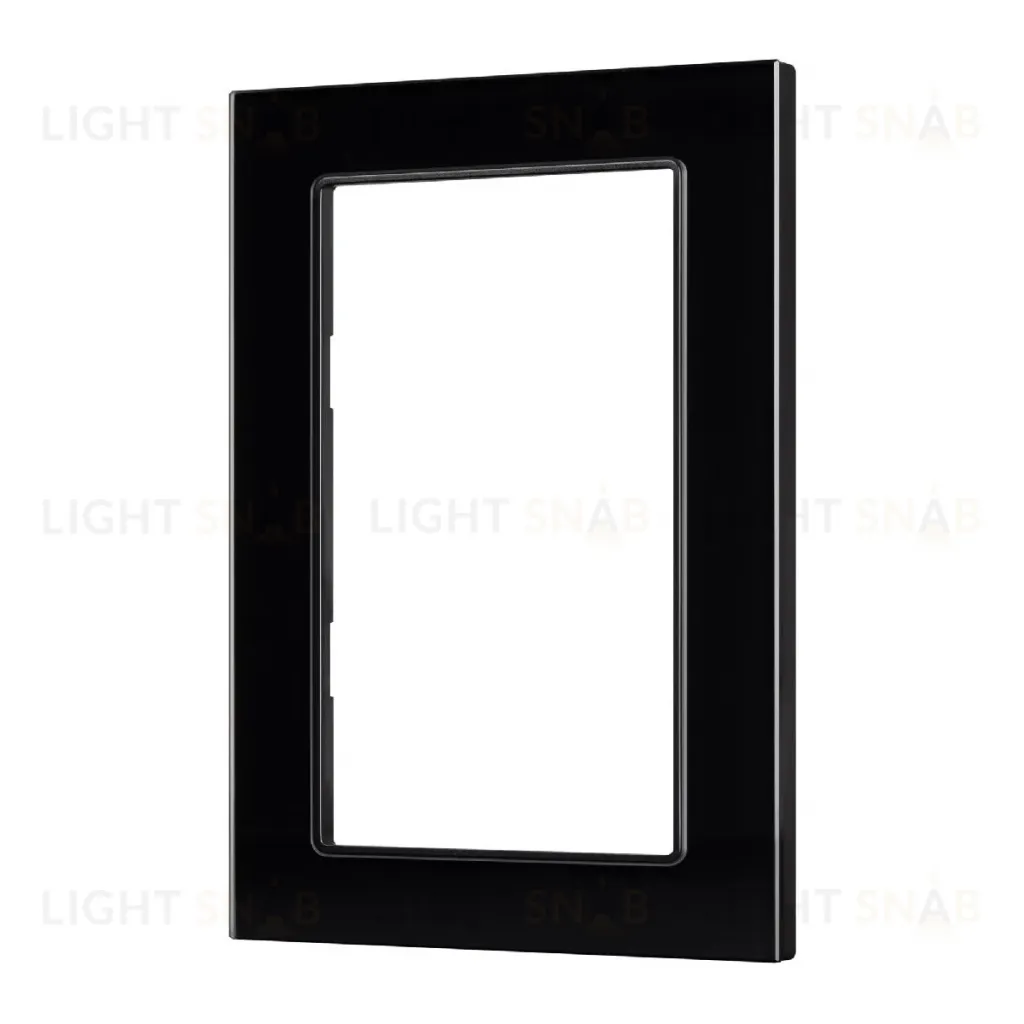 Рамка одноместная Arlight FRM-GLARE-GS-D-BK 043791 043791