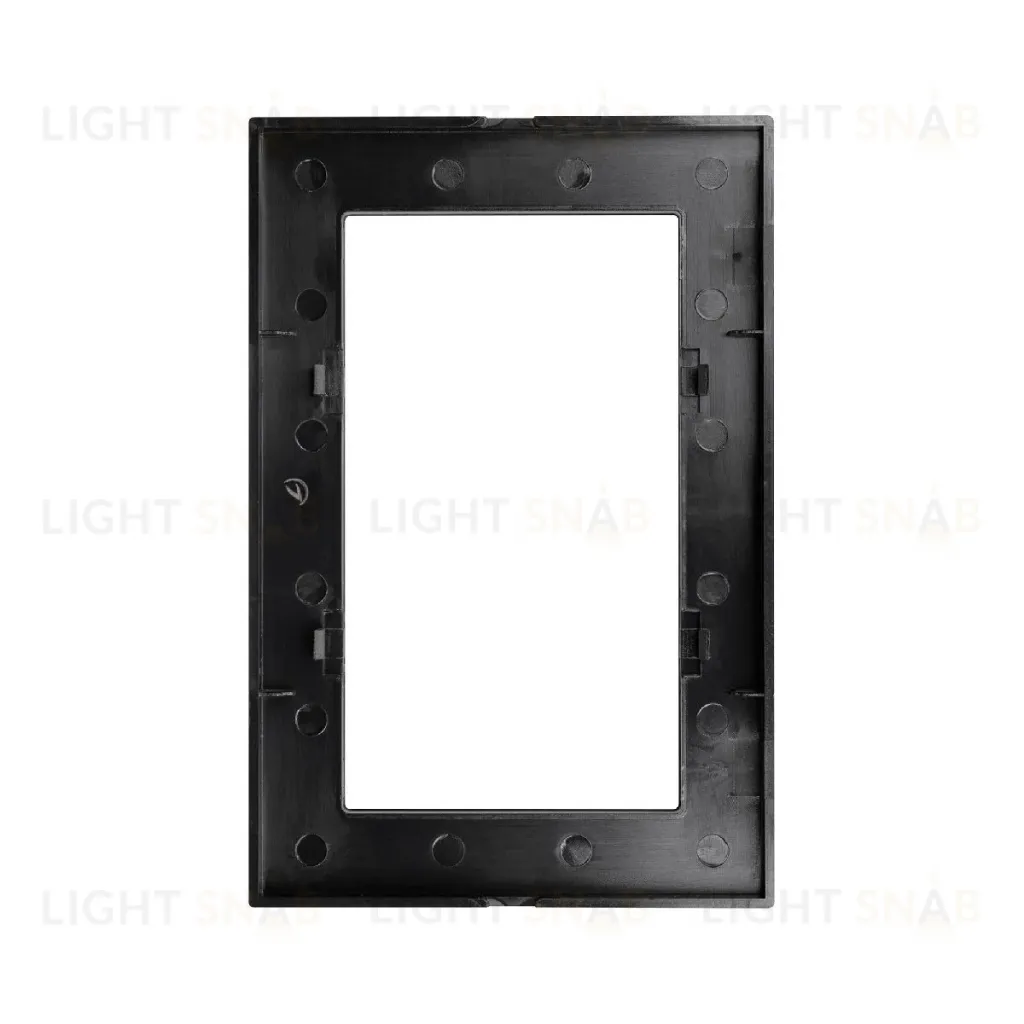 Рамка одноместная Arlight FRM-GLARE-GS-D-BK 043791 043791