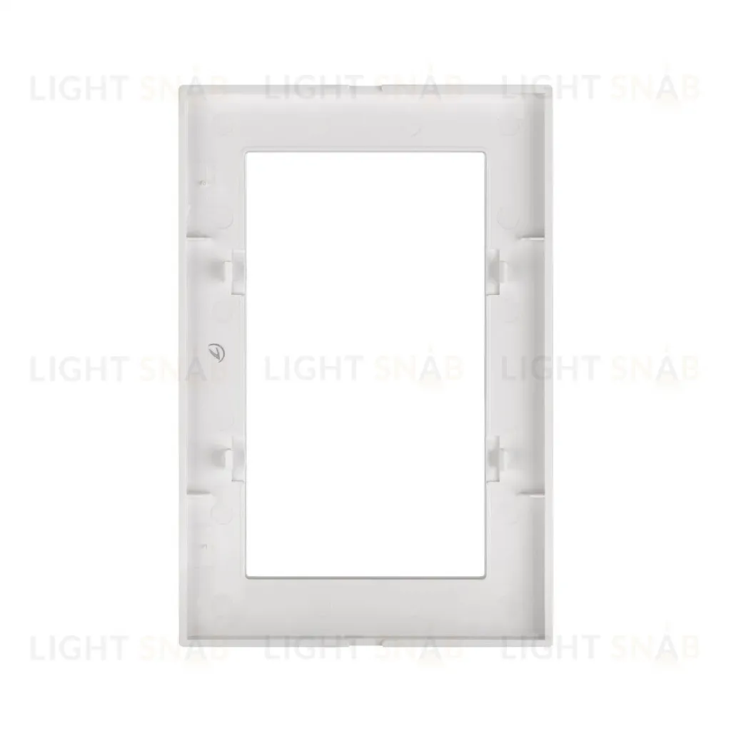 Рамка одноместная Arlight FRM-GLARE-GS-D-WH 043789 043789