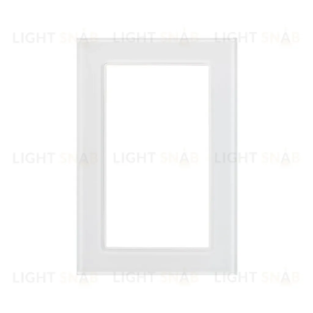 Рамка одноместная Arlight FRM-GLARE-GS-D-WH 043789 043789