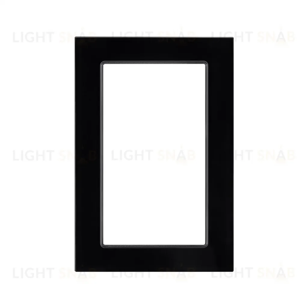 Рамка одноместная Arlight FRM-GLARE-GS-D-BK 043791 043791