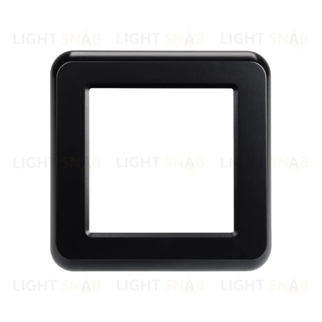 Рамка одноместная Arlight FRM-VERSA-PL-1-BK 043768 043768