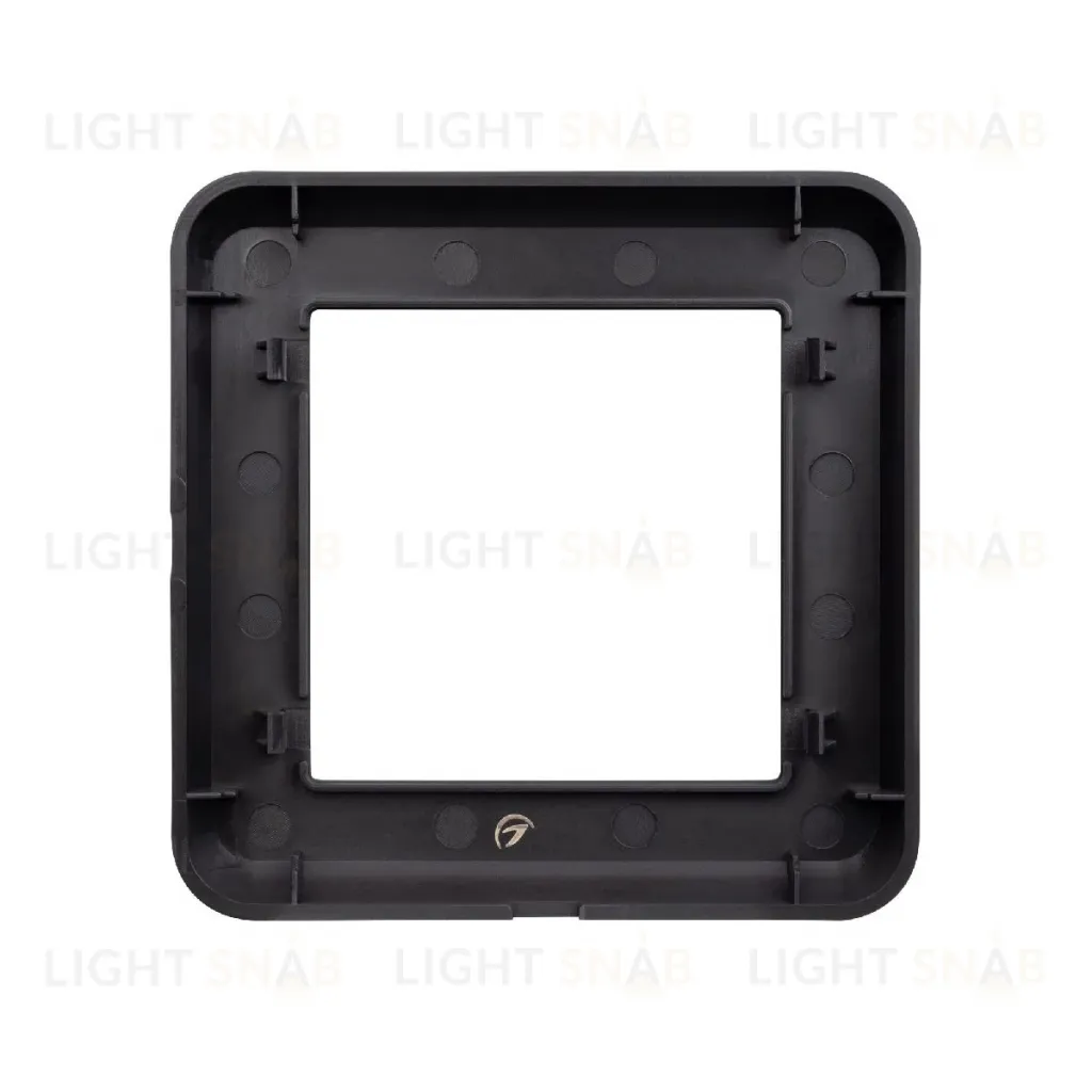 Рамка одноместная Arlight FRM-VERSA-PL-1-BK 043768 043768