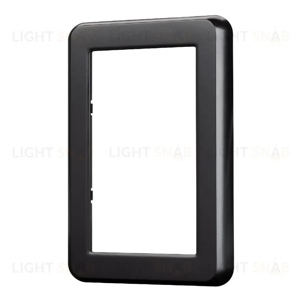 Рамка двухместная Arlight FRM-VERSA-PL-D-BK 043771 043771