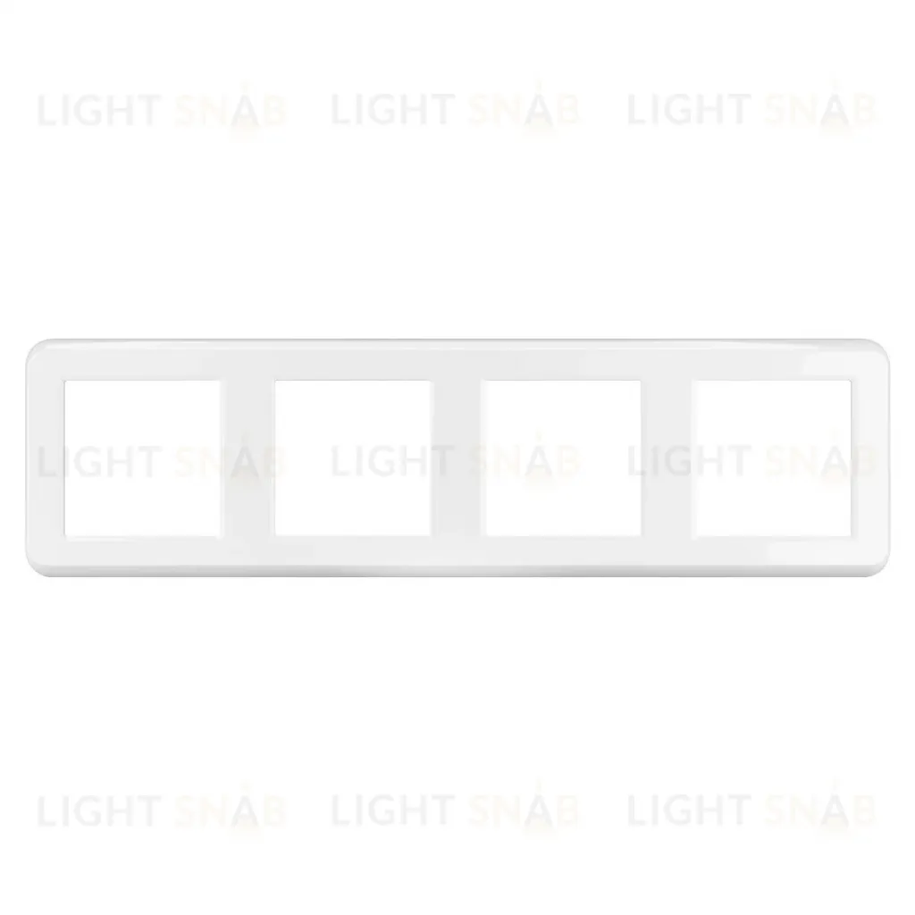Рамка четырехместная Arlight FRM-VERSA-PL-4-WH 045187 045187