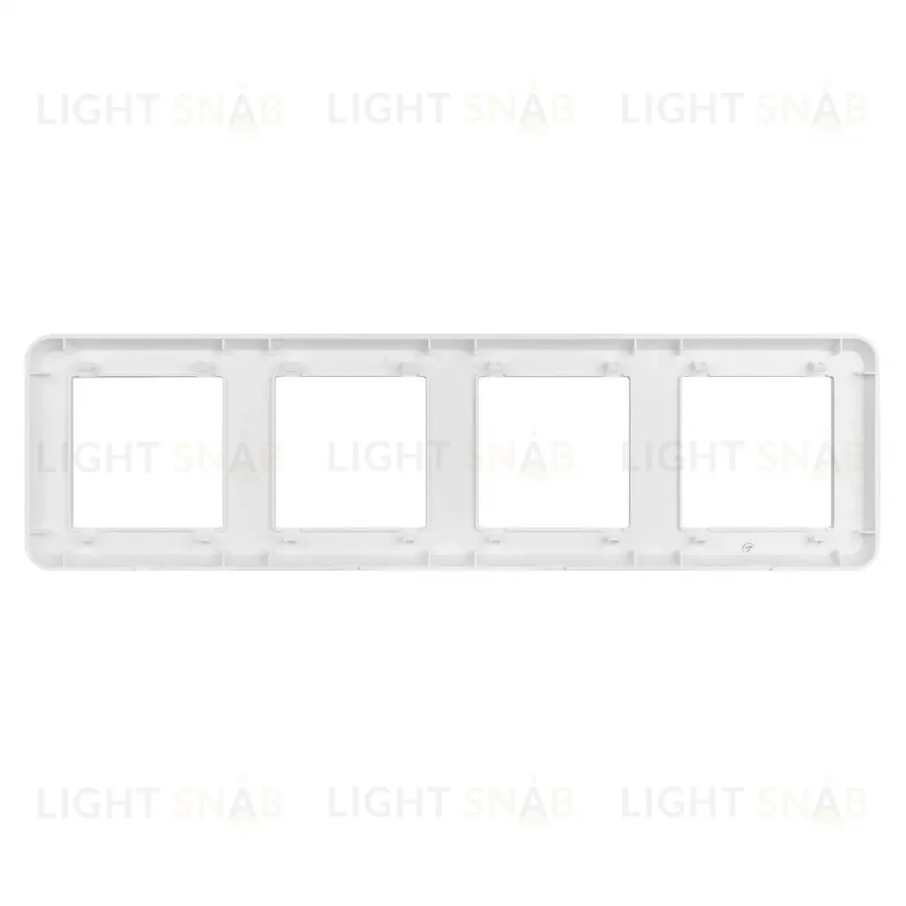 Рамка четырехместная Arlight FRM-VERSA-PL-4-WH 045187 045187