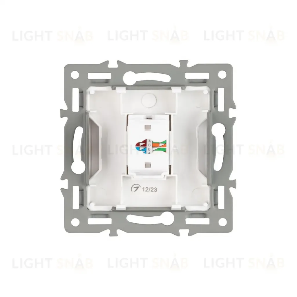 Механизм компьютерной розетки Arlight SCT-MPC1-PL-WH 045301 045301