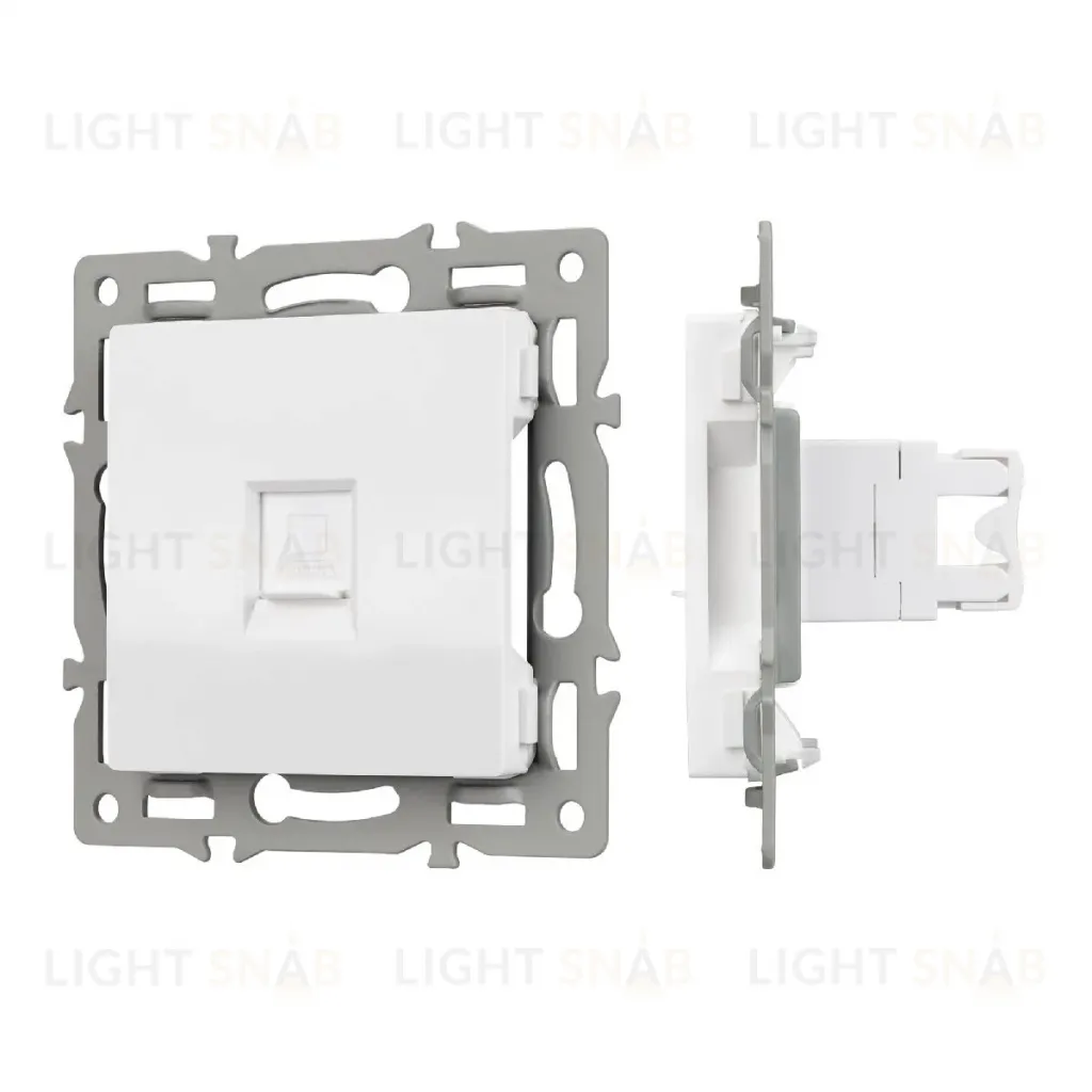 Механизм компьютерной розетки Arlight SCT-MPC1-PL-WH 045301 045301