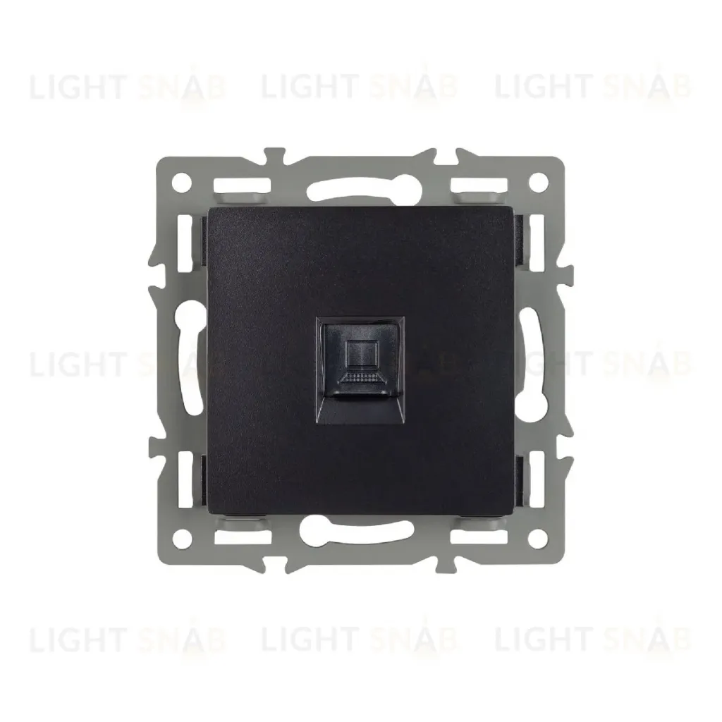 Механизм компьютерной розетки Arlight SCT-MPC1-PL-BK 045334 045334