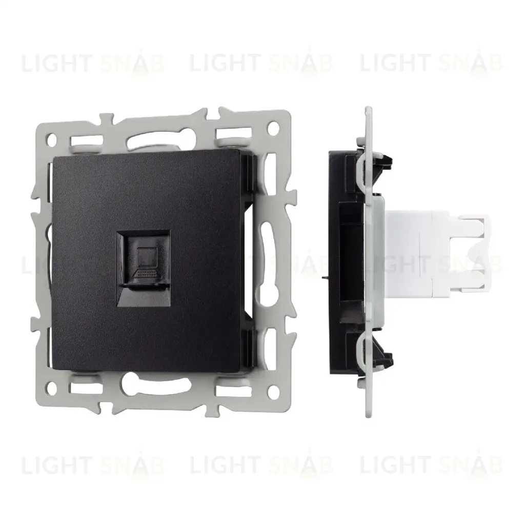 Механизм компьютерной розетки Arlight SCT-MPC1-PL-BK 045334 045334