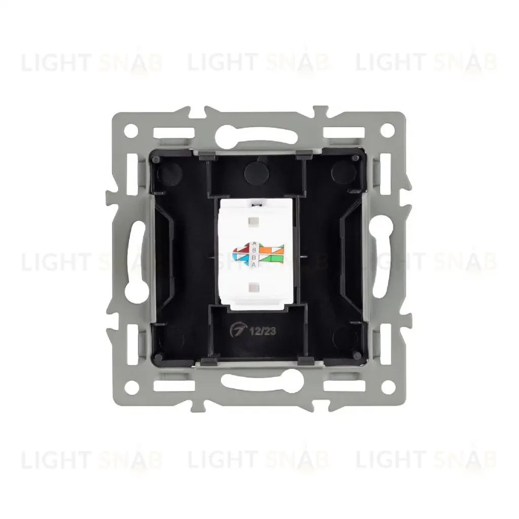 Механизм компьютерной розетки Arlight SCT-MPC1-PL-BK 045334 045334