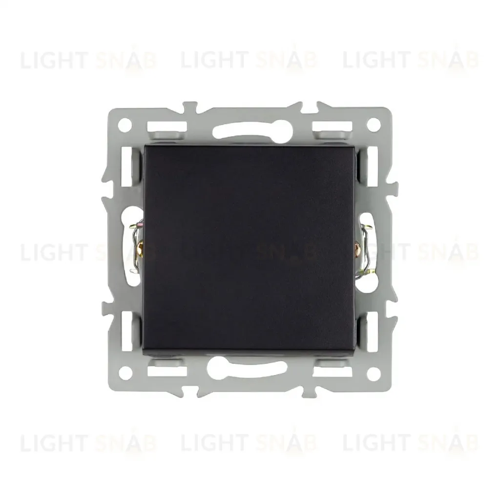 Механизм выключателя одноклавишный перекрестный  Arlight SWT-MKX1-PL-BK (250V, 16A) 043719 043719