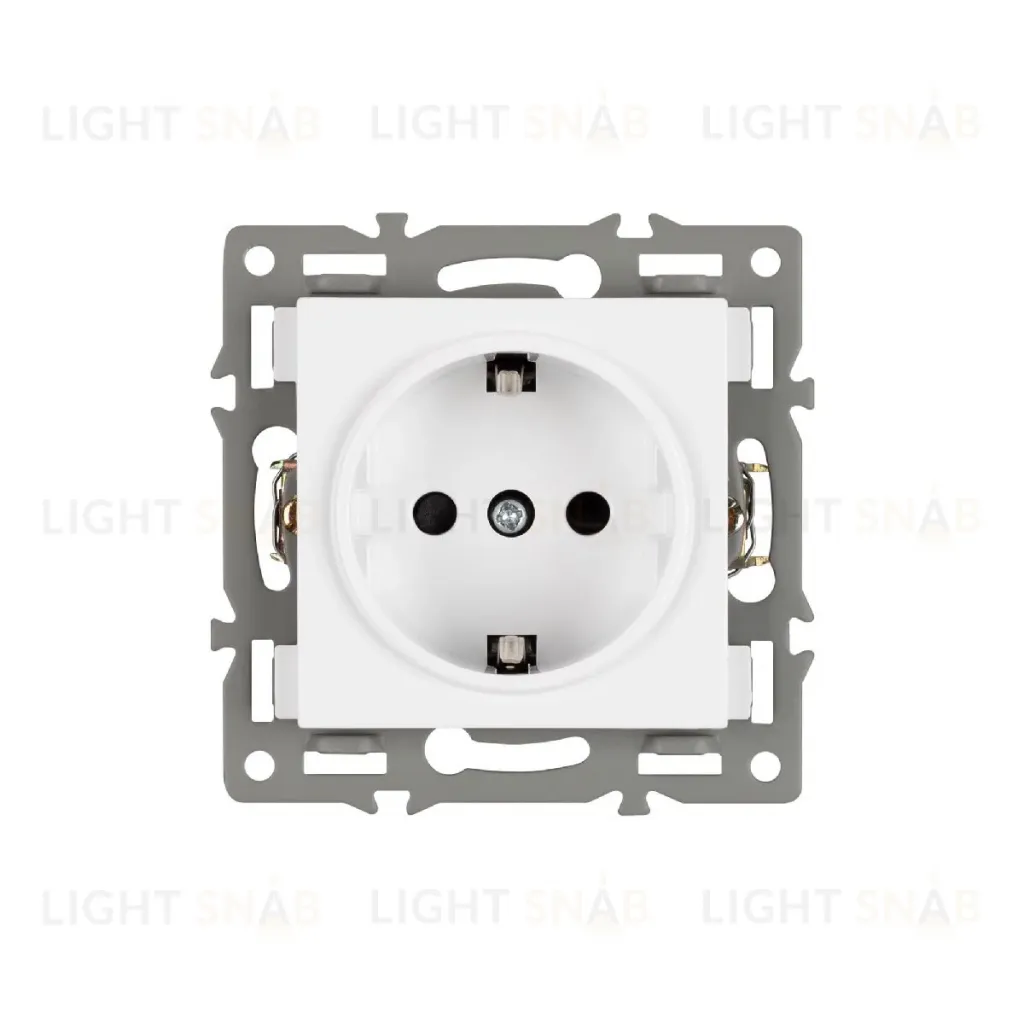 Механизм электрической розетки Arlight SCT-MEU1-PL-WH (250V, 16A) 043730 043730