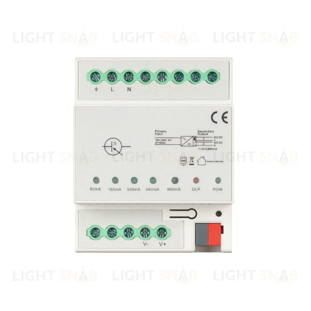 Блок питания шины Arlight KNX-301-72-AUX-DIN (230V, 960mA) 048393 048393