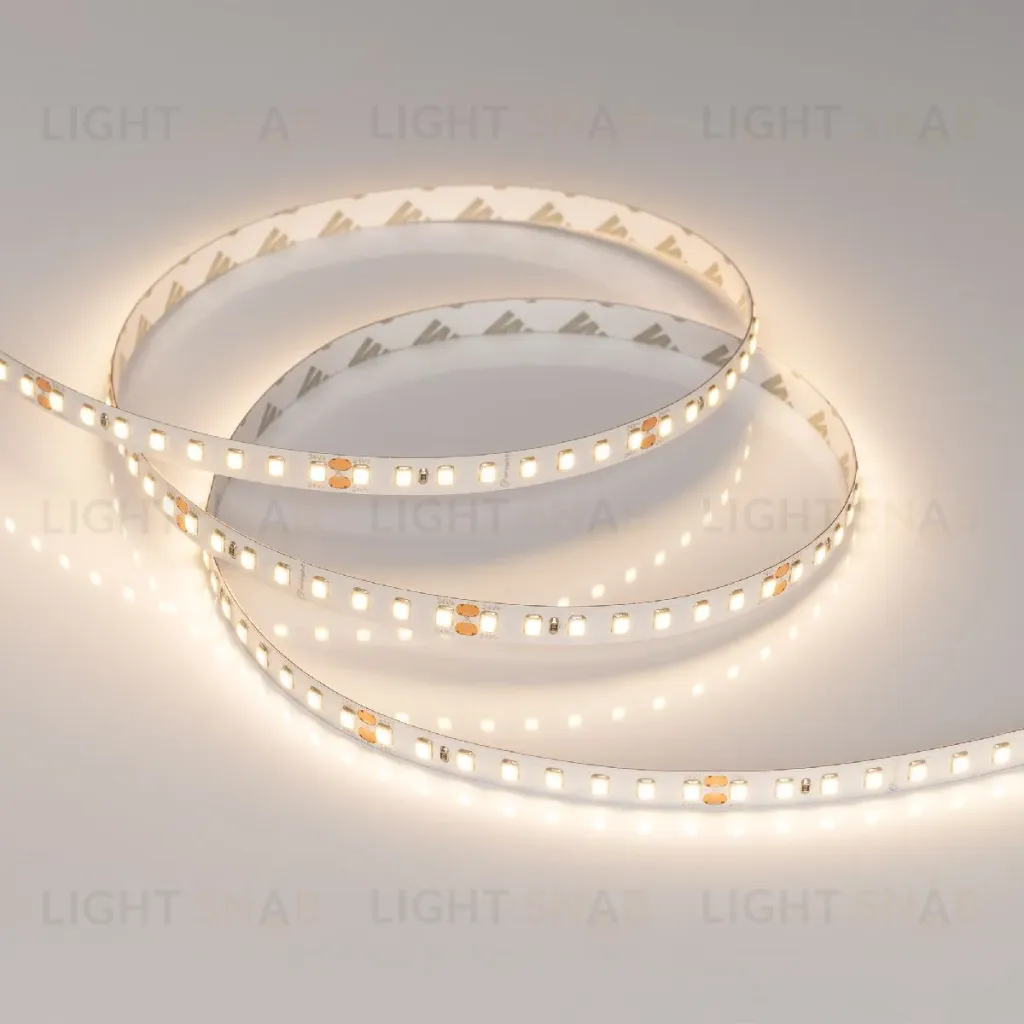 Светодиодная лента Arlight RT-A128-8mm 24V Warm3000 (10 W/m, IP20, 5m) 038758(1) 038758(1)