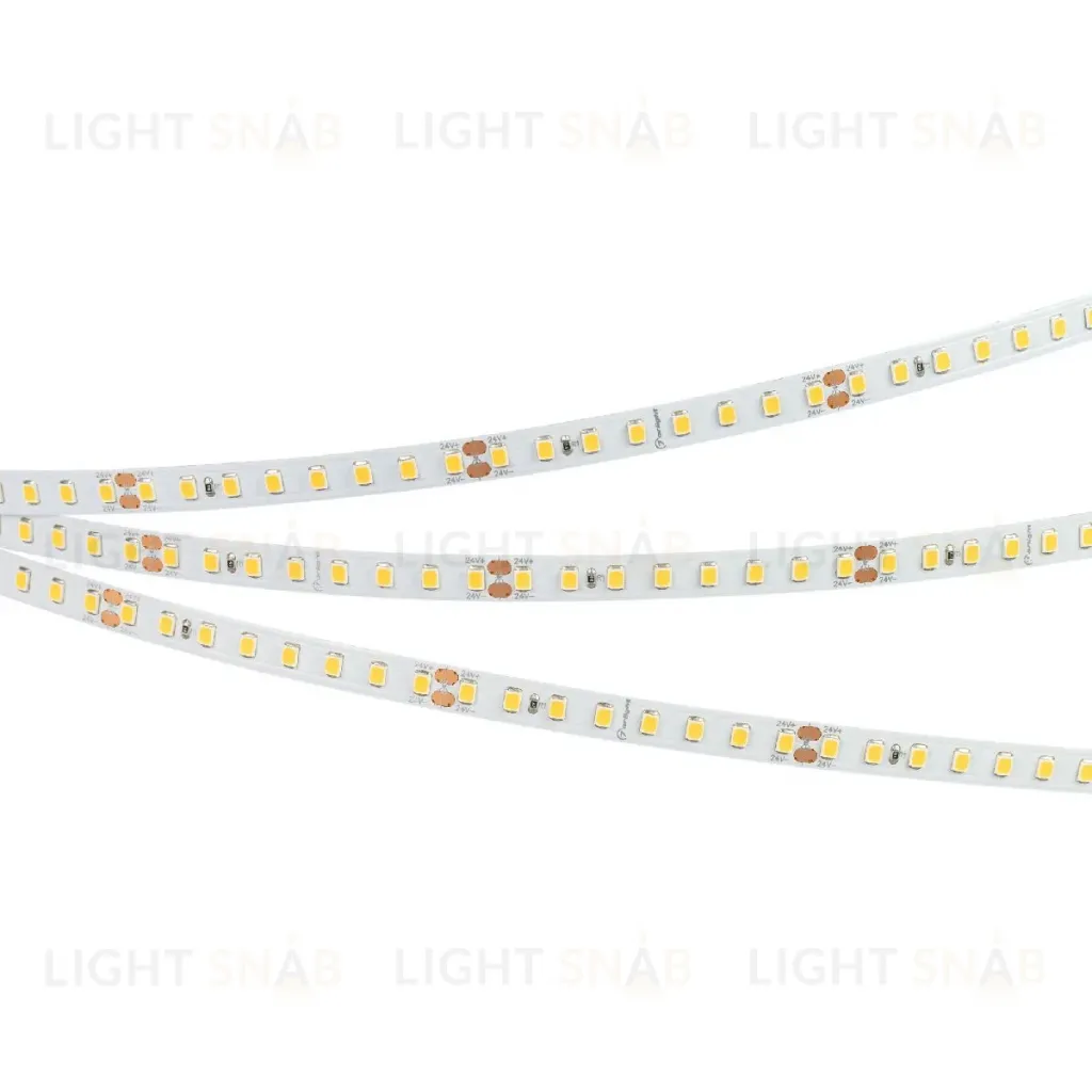 Светодиодная лента Arlight RT-A128-8mm 24V Warm3000 (10 W/m, IP20, 5m) 038758(1) 038758(1)