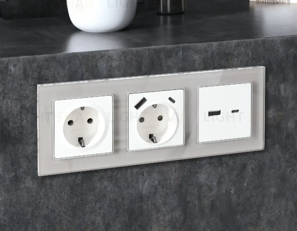 Рамка двухместная Ambrella Volt Platos AF330402 AF330402